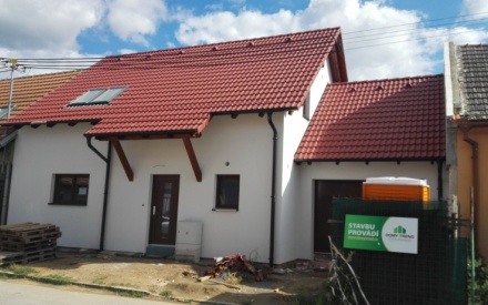 RD Dolní Bojanovice, stavba probíhá
